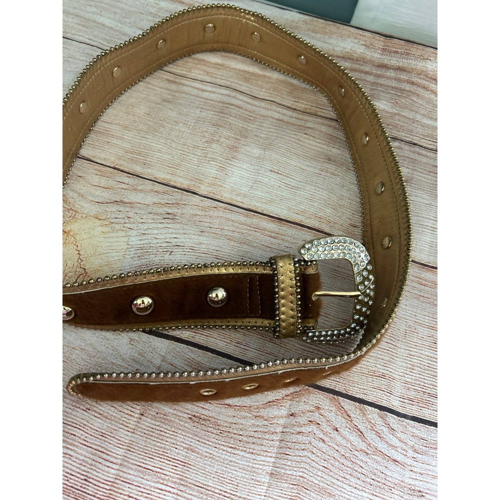 Ladies rhinestone western belt‎